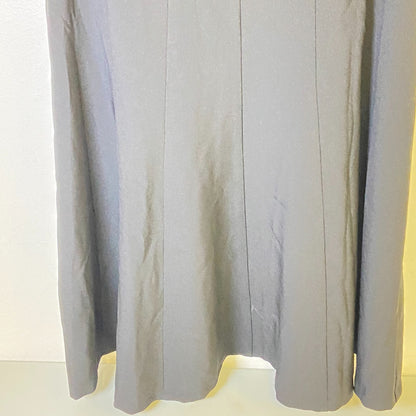 Black Label By Evan-Picone Womens Sleeveless Fit+Flare Dress Size 10 Color Black