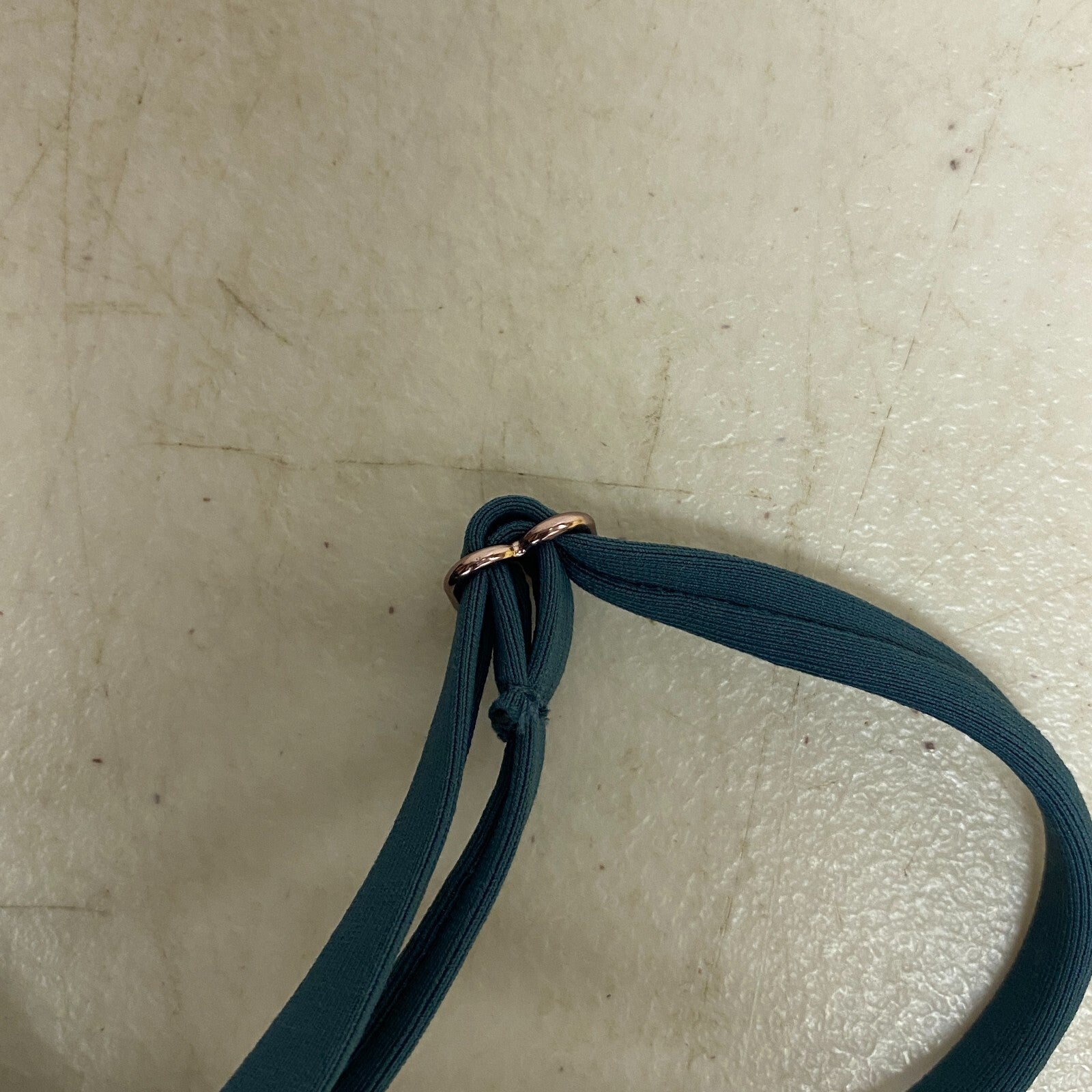 CALIA Women's Shirred Strapless Bandeau Deep Aqua WSA23202