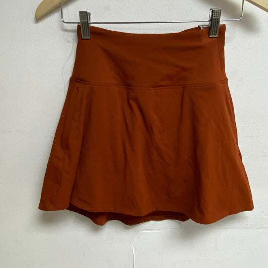 Calia Womens 16" Eagle Skort Smoldering Clay Solid Stylish Trendy WCG17001F22