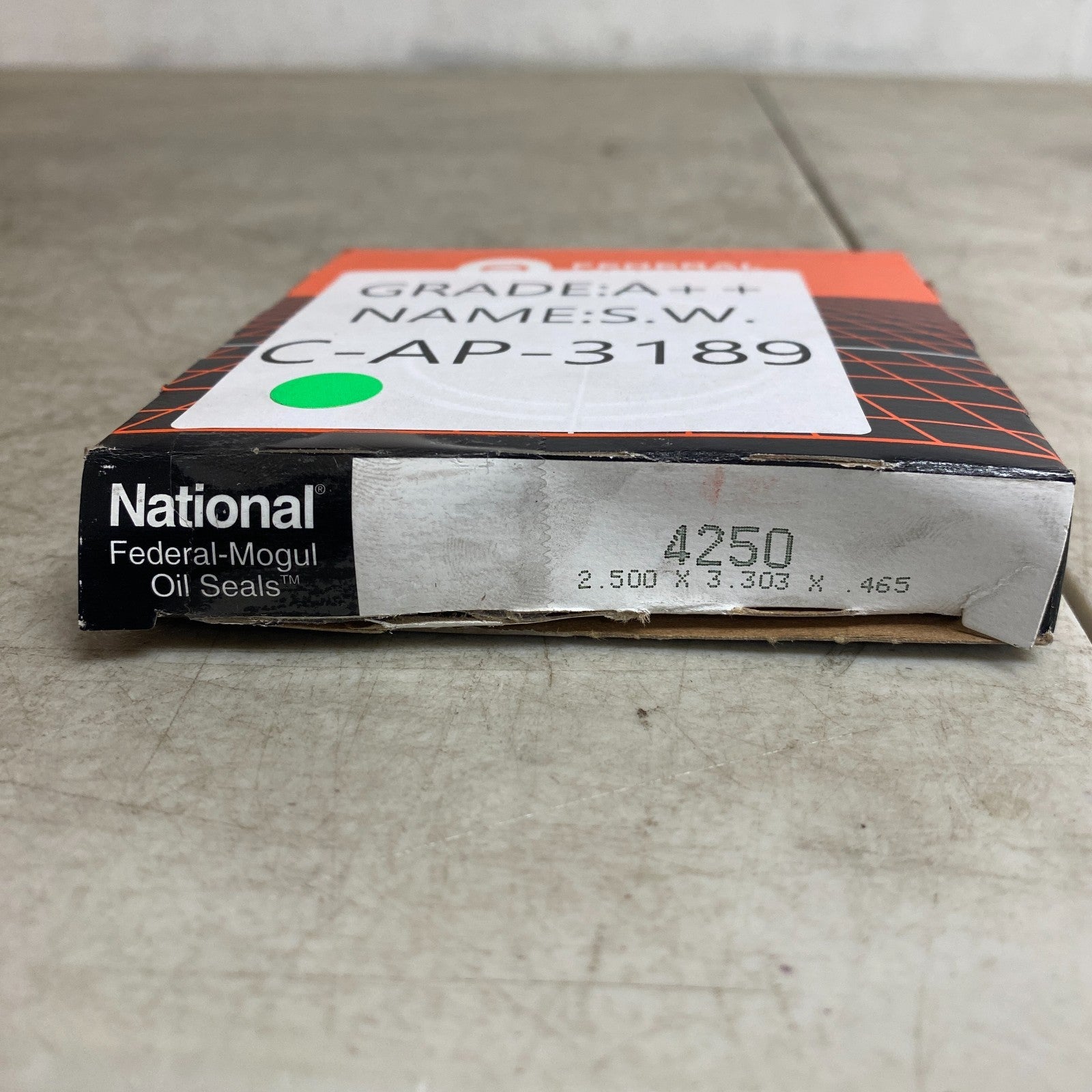 National 4250 Front Inner Wheel Seal for Ford F-150 F-250 Bronco Dodge Ram