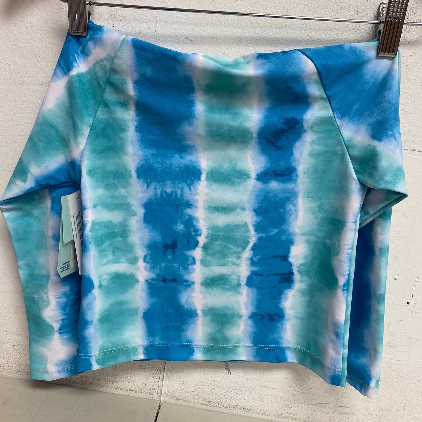 DSG Girls Swim Long Sleeve Top Rash Guard Spring Tie Dye DSG8114PRTZ New