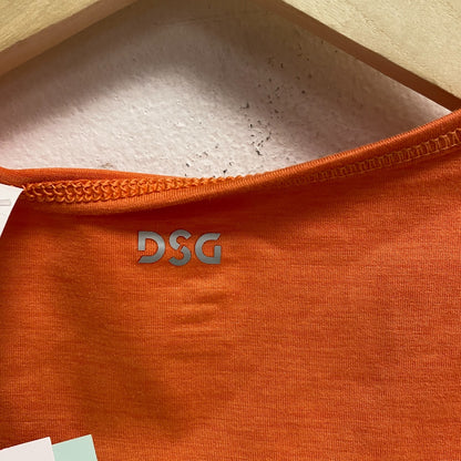 DSG Girl's Performance Relaxed Graphic Tank Sweet Persimmon Future DAG11103SD