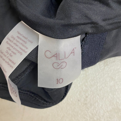 Calia Women's Swim Collection One Piece Underwire Swimsuit Pure Black WSA22120R