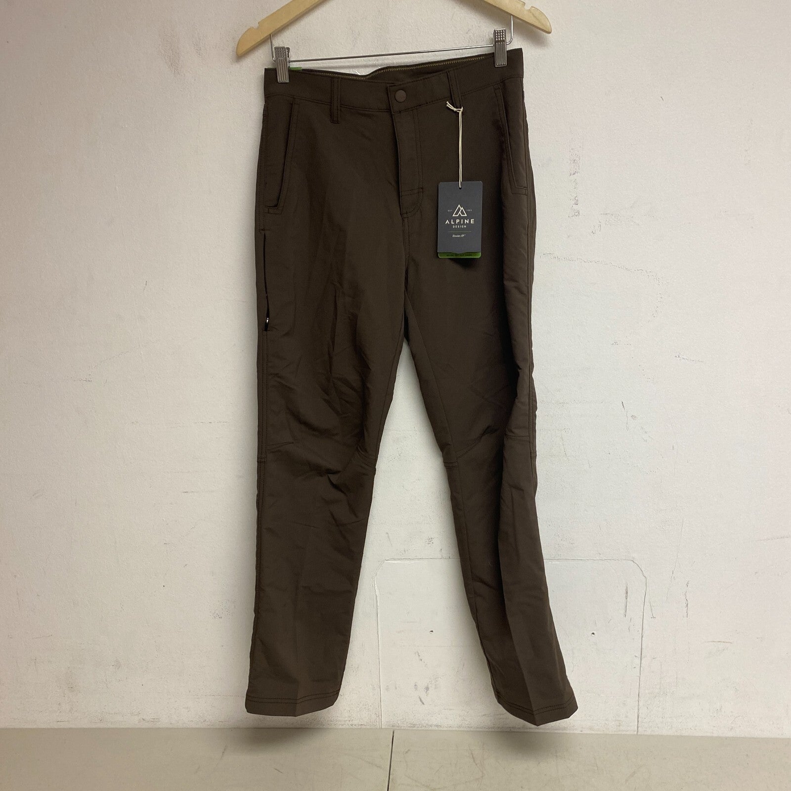 Alpine Design Men's M AD Trailhead Tech Modern Fit Pant Coffee Grounds ADM20900