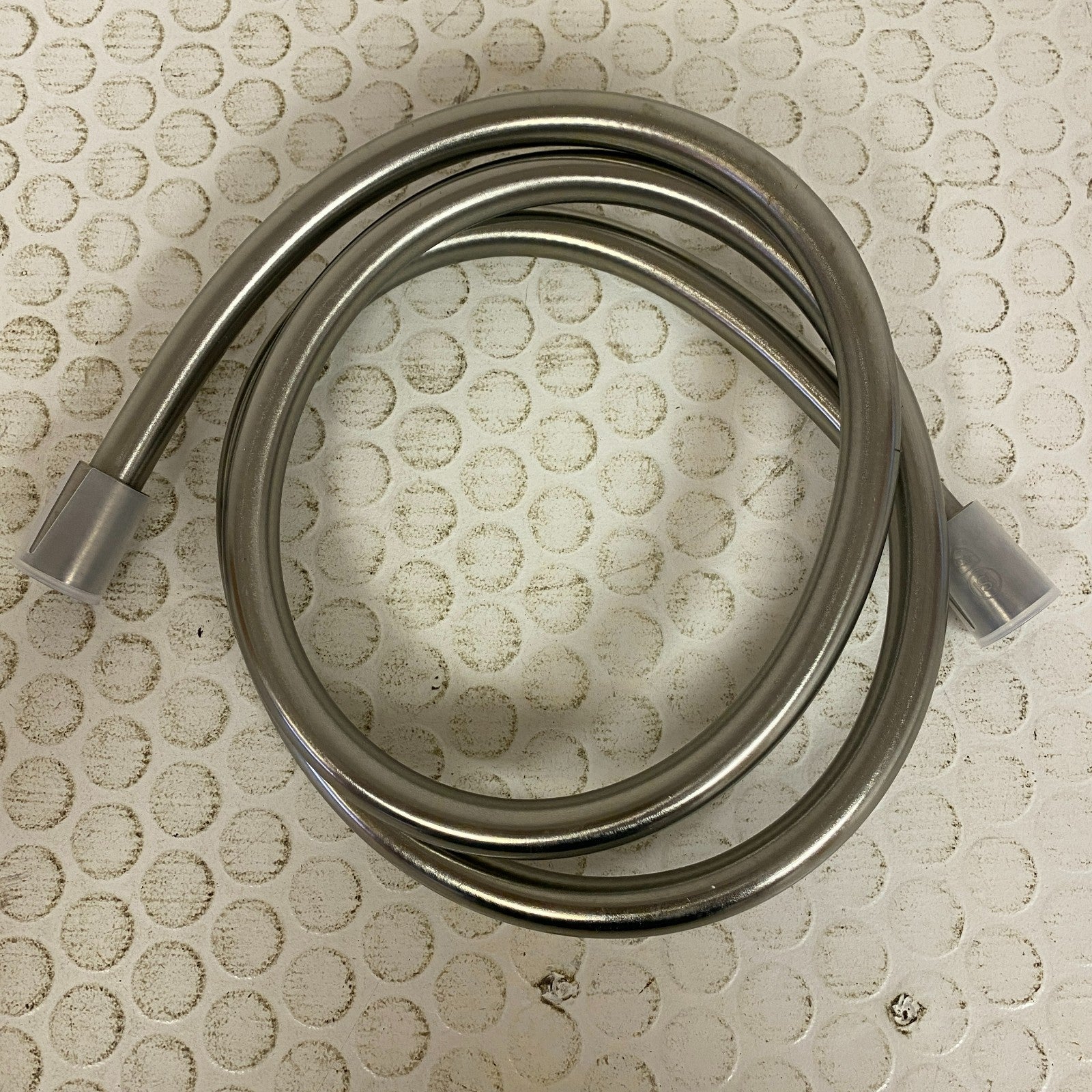 Signature Hardware 59″ PVC Hand Shower Hose Brushed Nickel FH 8837‑BN‑U