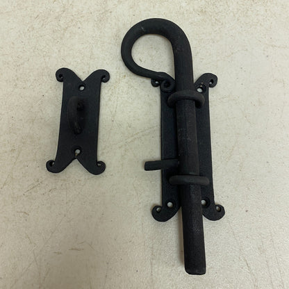 Signature Hardware Decorative Iron Sliding Bolt (MODEL: 060032BPC)