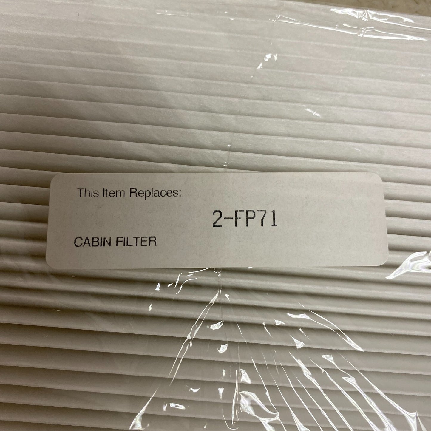 Cabin Air Filter 2-FP71 , Brand  New