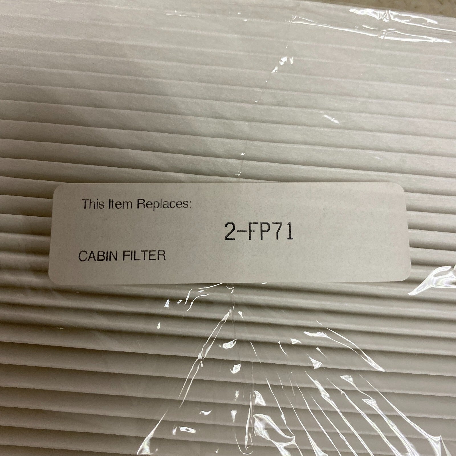 Cabin Air Filter 2-FP71 , Brand  New