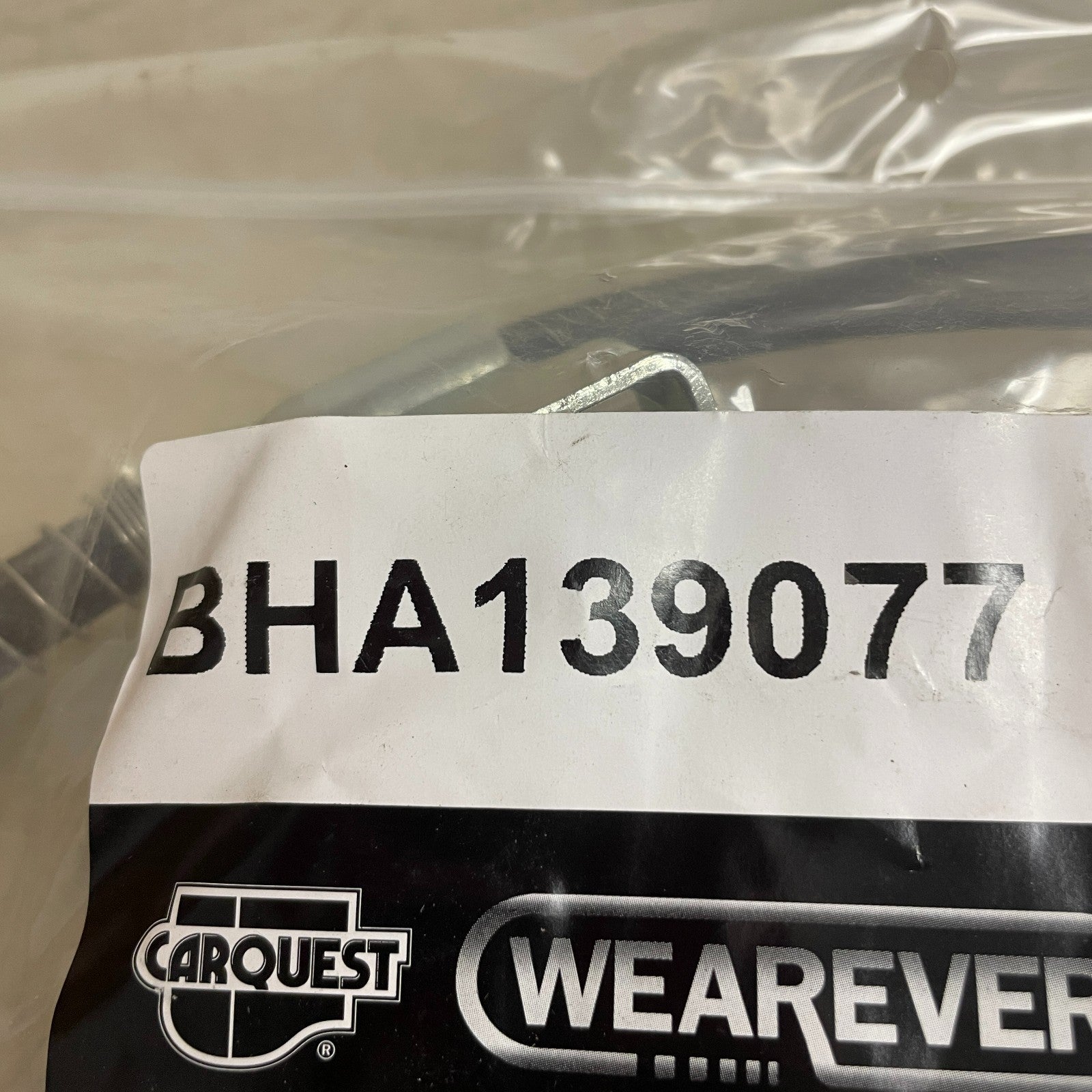 Carquest Wearever Premium Brake Hose Assembly Banjo Ends Black Rubber BHA139077