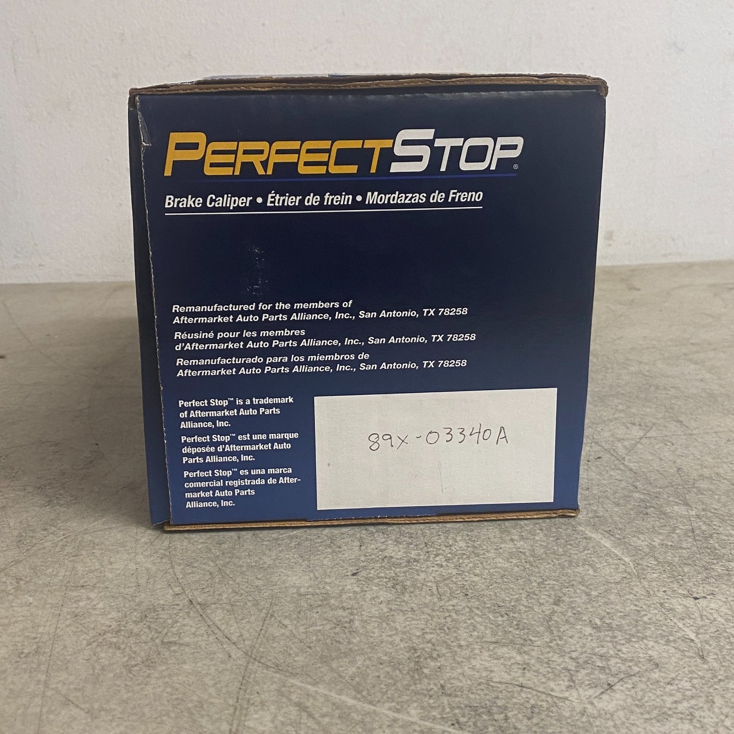 Perfect Stop 89X01632A REMAN Front Disc Brake Caliper