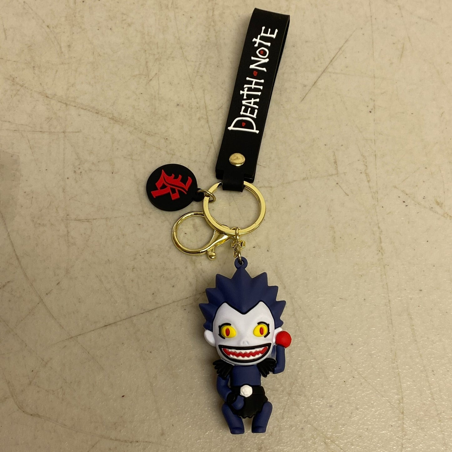 Assorted Silicone Death Note Keychain Ryuk Accessory
