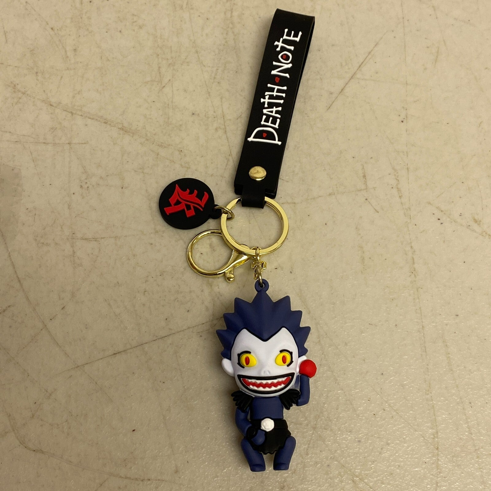 Assorted Silicone Death Note Keychain Ryuk Accessory