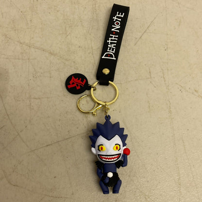Assorted Silicone Death Note Keychain Ryuk Accessory