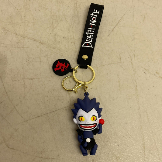 Assorted Silicone Death Note Keychain Ryuk Accessory