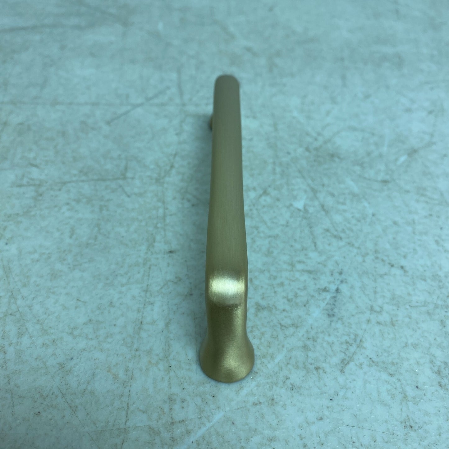 Signature Hardware 5-1/8" Orvin Brass Cabinet Pull - Satin Brass
