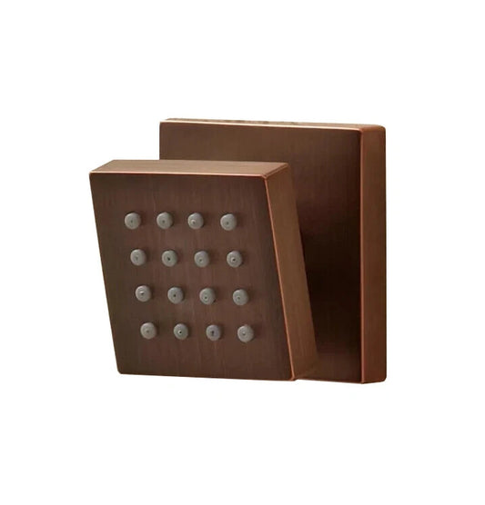 Signature Hardware Square Swivel Body Spray Oil‑Rubbed Bronze KJ8067409‑ORB‑U