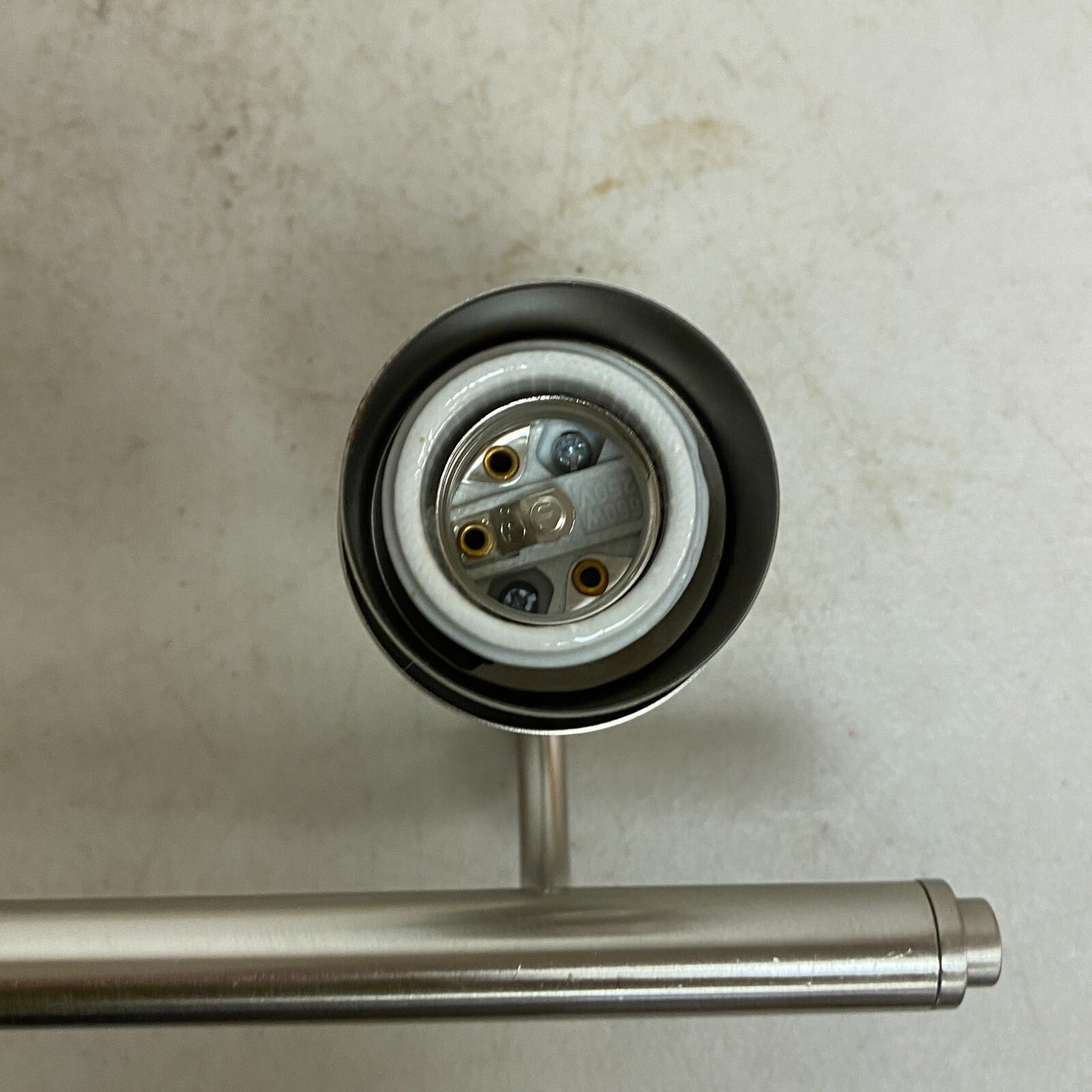 Allen + Roth Bartow 3 Light Vanity Light Brushed Nickel Finish Clear Glass Shade