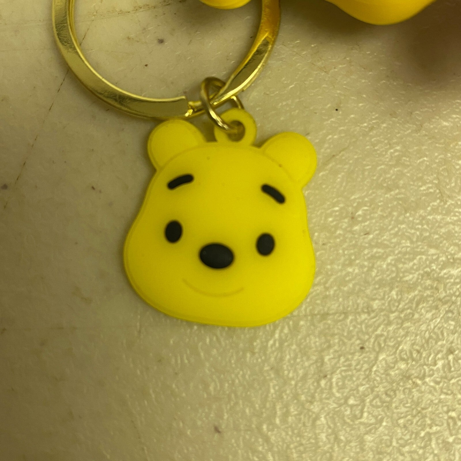 Assorted Silicone Winnie The Pooh Keychain Pooh Bear Accessory