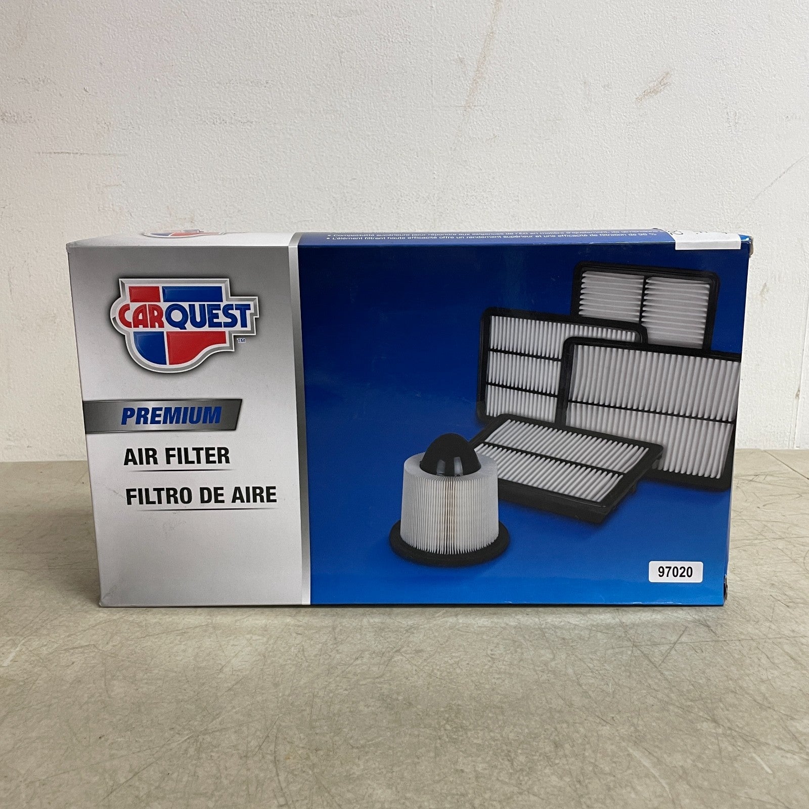 Carquest 97020 Premium Engine Air Filter Repl WIX WA10896 Luber-Finer AF3633