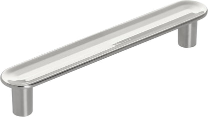 Amerock 3‑3/4″ Centers Concentric Bar Cabinet Pull Polished Nickel BP36830PN