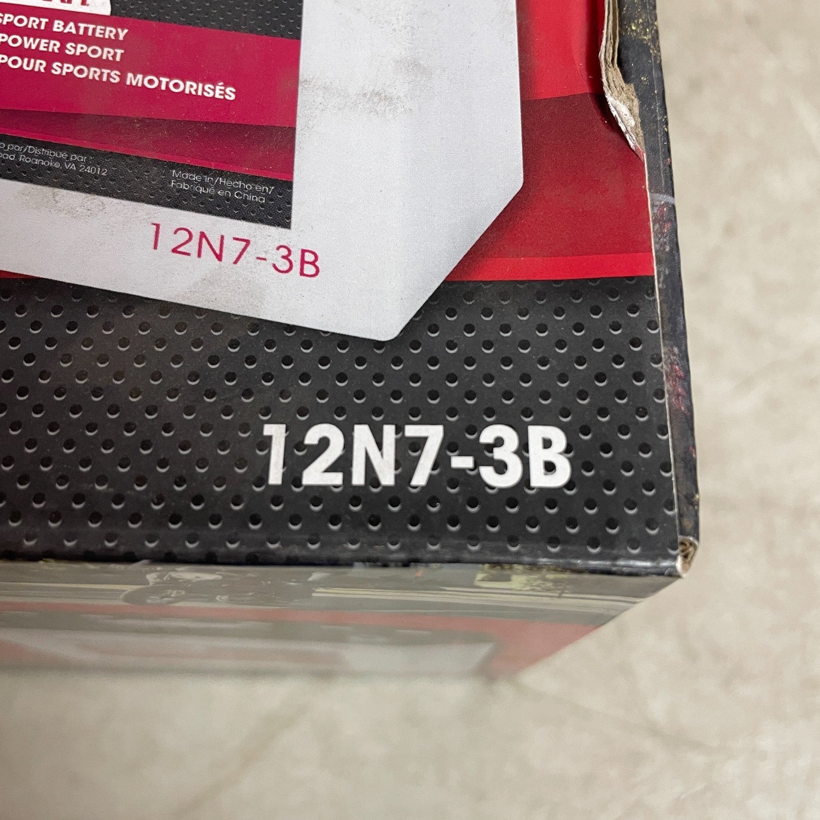 Autocraft 12N7-3B 12V 7Ah Powersport Battery Dry-Charged 70 CCA Motorcycle