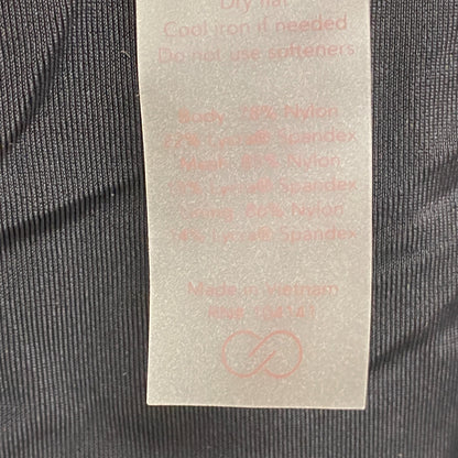 Calia Women's Swim Collection Mid Rise Swim Boyshort Pure Black WSA21502 New!