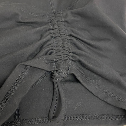 DSG Twitch + Allison Womens 3 in UHR Ruched Short Pure Black Solid BOSSW22106