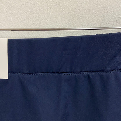 Lady Hagen Womens 16" Perforated Skort Dark Navy Solid Stylish Trendy WGH17432