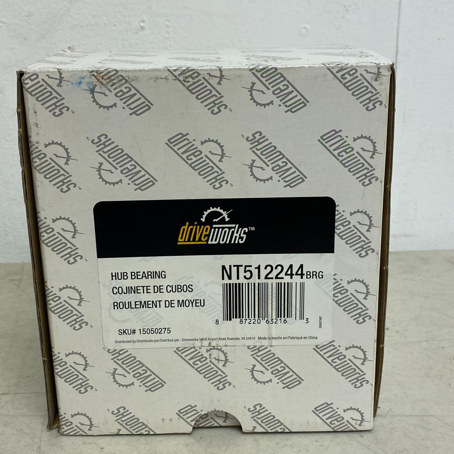 DRIVEWORKS Rear Wheel Hub & Bearing Assembly Steel Sealed Model NT512244