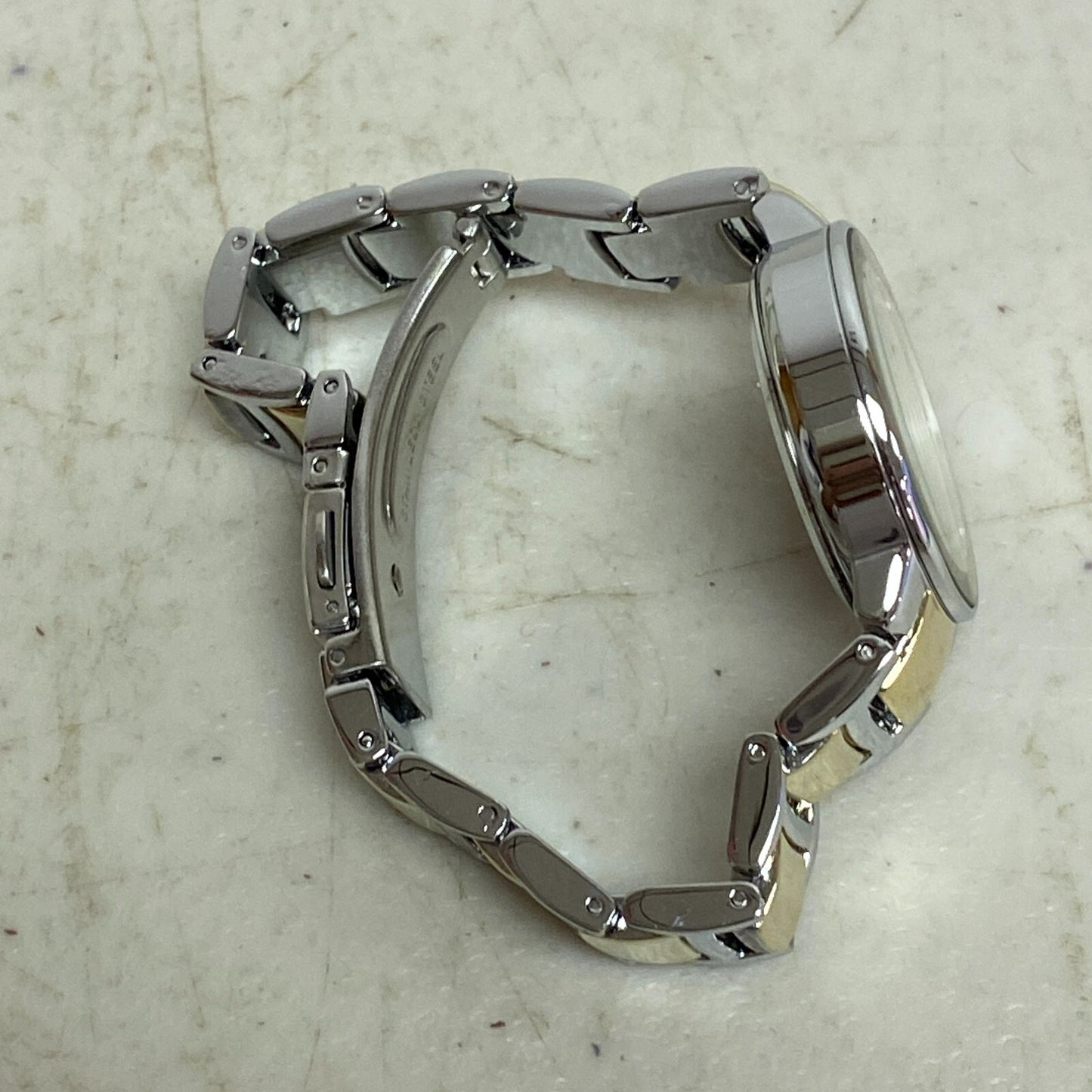 Armitron Women's 75/5594SVTT Diamond-Accented Two-Tone Bracelet Watch 75/5594TT