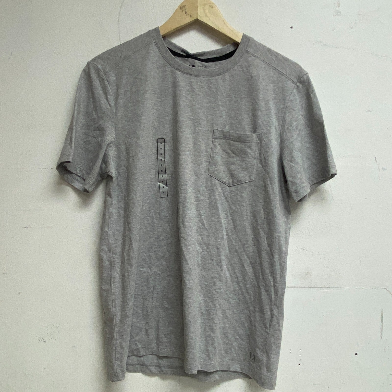 VRST Mens Washed Tee HTR Light Heather Grey MAX100354H BRAND NEW