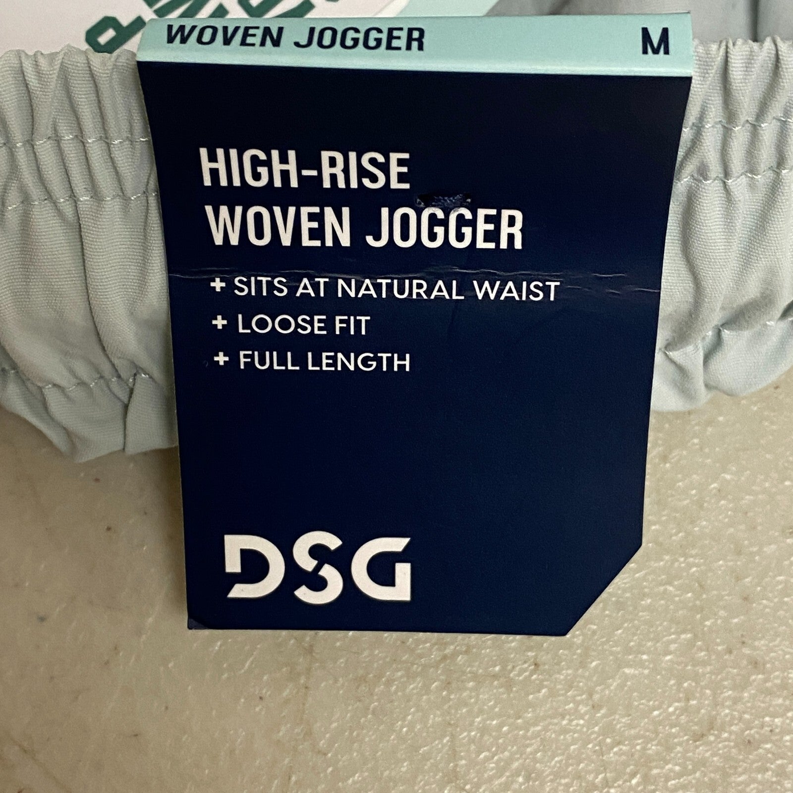 DSG Womens Cargo Woven Pants Pale Seagrass Solid Stylish Trendy DAW23103