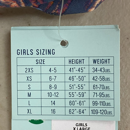 DSG Girls Core Performance MID-RISE Skort Sketchy Ikat Grey DAG13103PRT