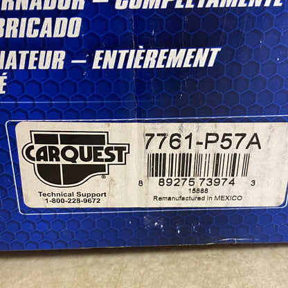Carquest Premium 130 Amp Reman Alternator 7761‑P57A Ford Trucks & Vans