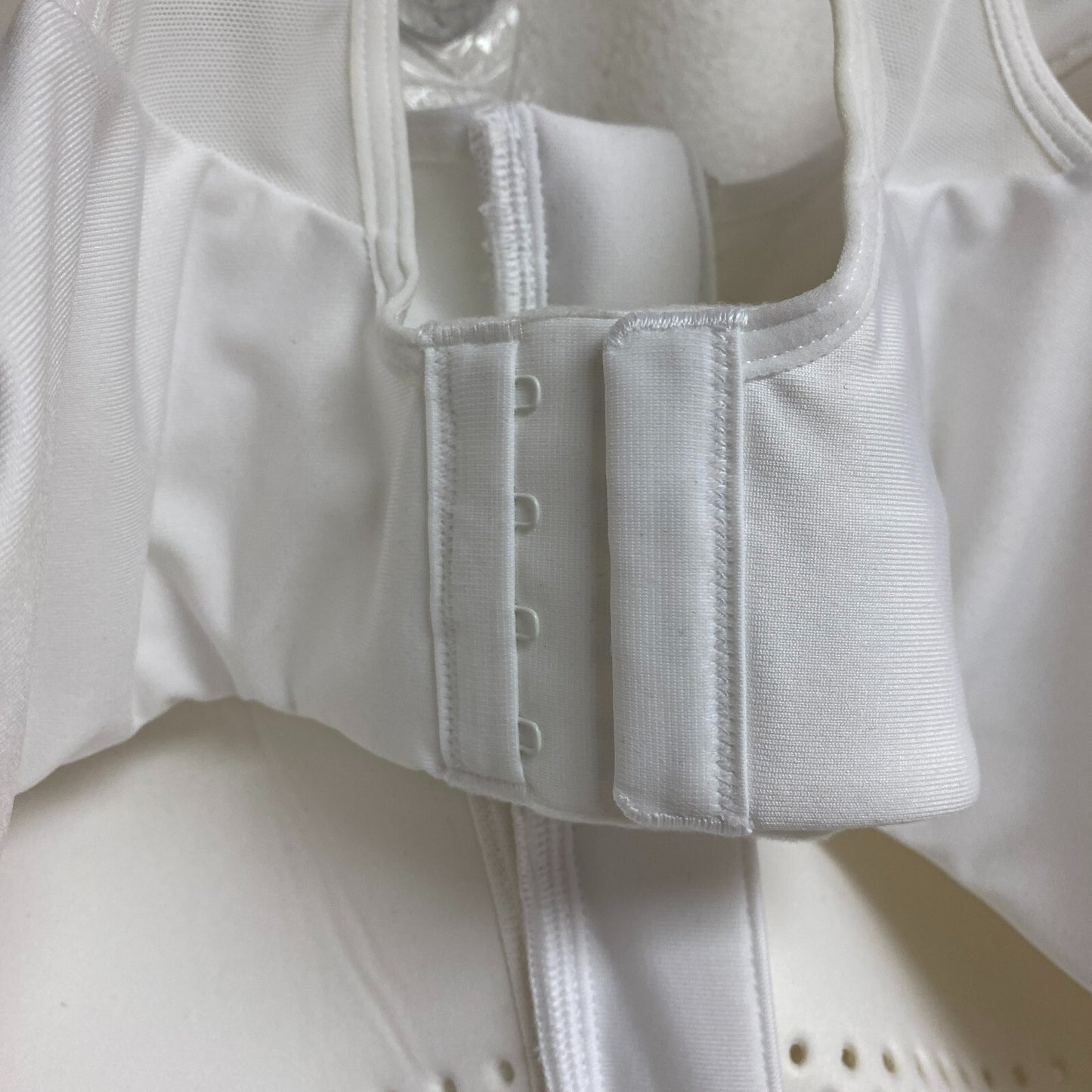 Calia Women High support Go All Out Zip Front Bra Pure White WAX17103EW