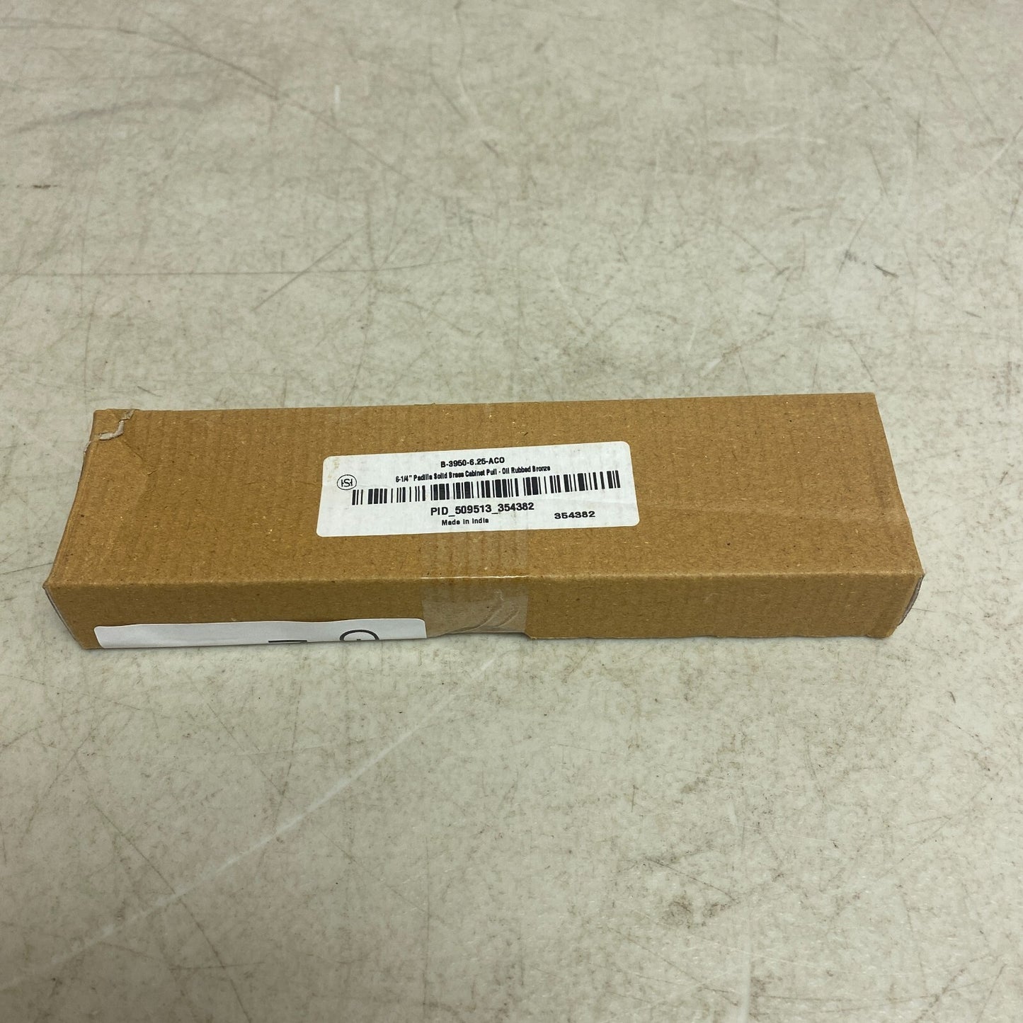 Signature Hardware 6-1/4'' Padilla Solid Brass Cabinet Pull - Oil Rubbed Bronze