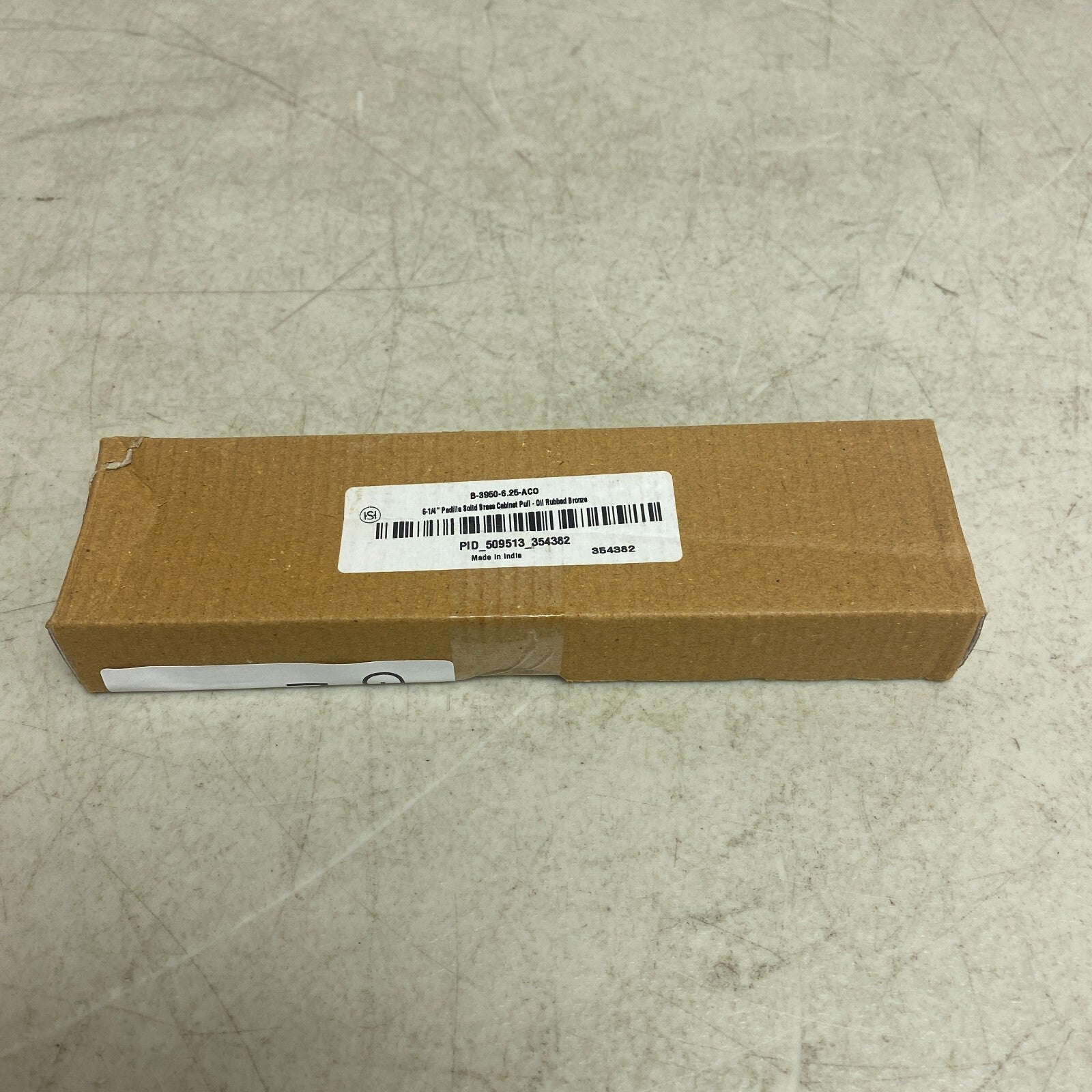 Signature Hardware 6-1/4'' Padilla Solid Brass Cabinet Pull - Oil Rubbed Bronze