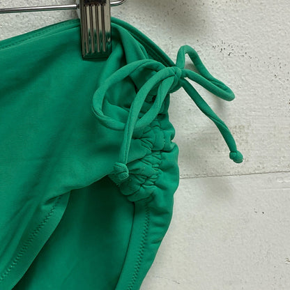 CALIA Women's Ruched Side High Raised Bottom Green Glow WSA23402