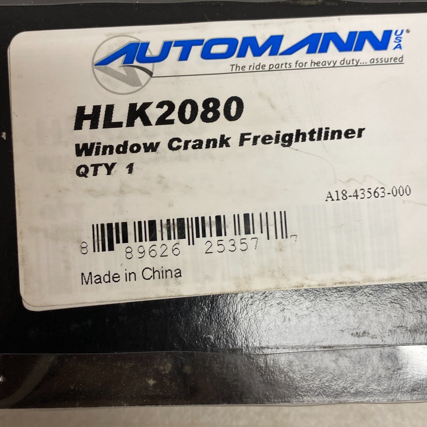 Automann HLK2080 Window Crank Handle for Freightliner FLC112 M2 Business Class