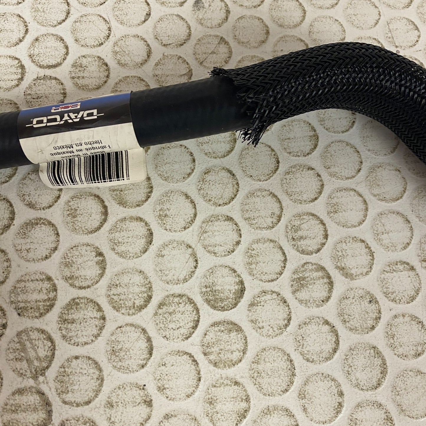 Dayco Molded Heater Hose 87808 EPDM Rubber 19/32" x 12-7/8" Automotive