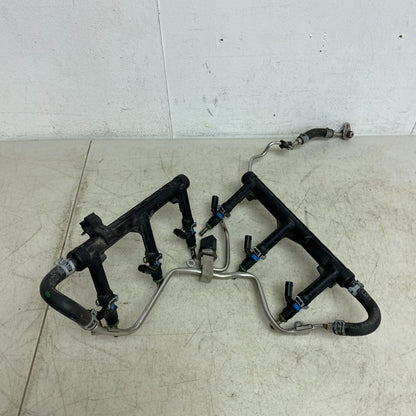 Audi Fuel Supply Distribution Distributor Pipe Line Tube Assem 06E127509AE