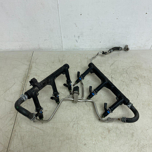 Audi Fuel Supply Distribution Distributor Pipe Line Tube Assem 06E127509AE