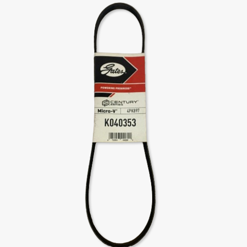 Gates Micro-V K040353 Serpentine Drive Belt 4-Rib 35-7/8" Length EPDM Rubber