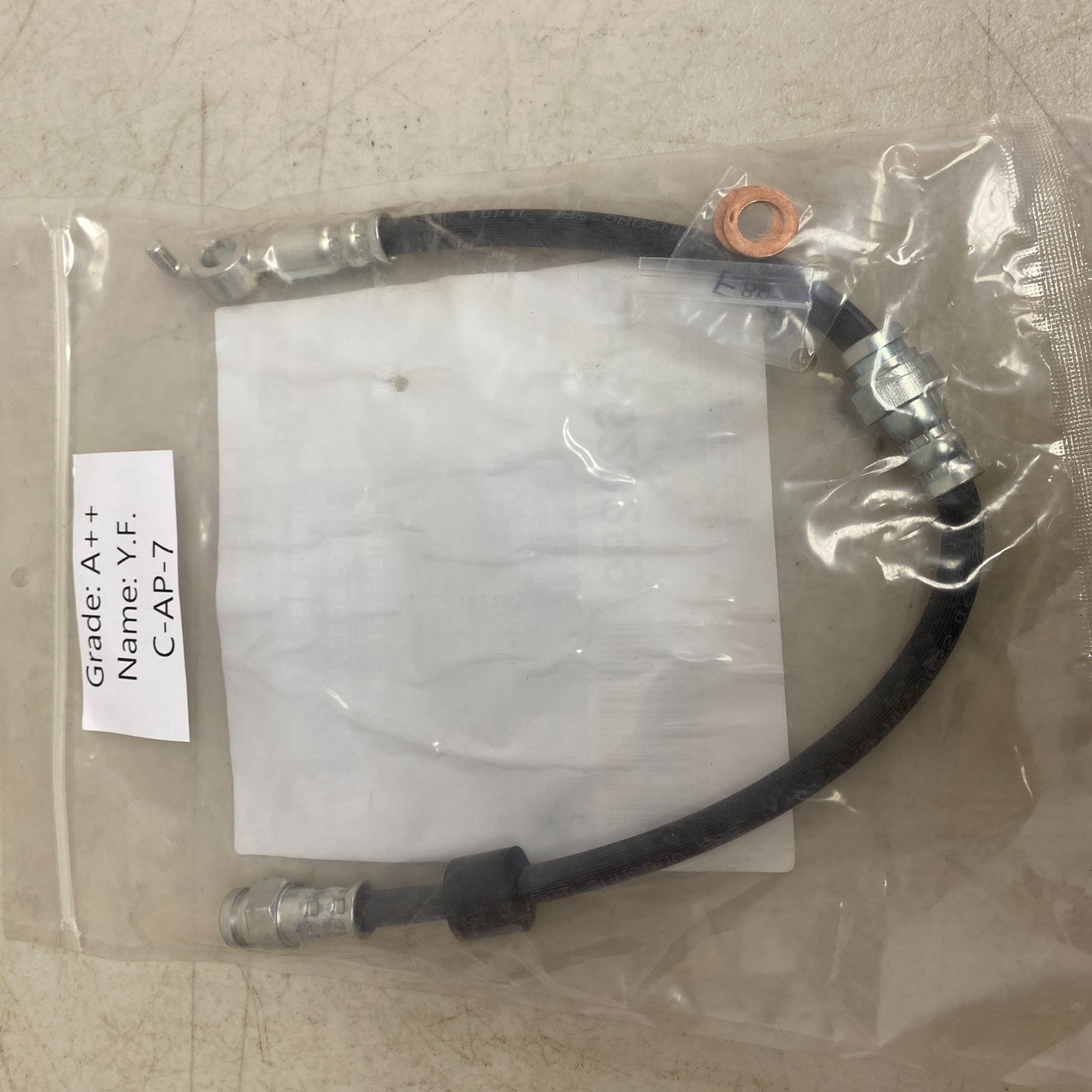 CARQUEST Brake Hydraulic Hose Black 17.38″ BHA620289