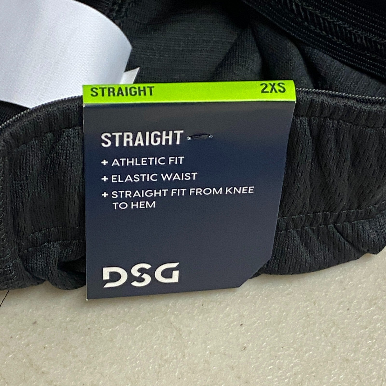 DSG Boys Mesh Training Pant Pure BLack Solid DAB11105