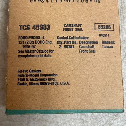 FEL-PRO TCS45963 Camshaft Seal Kit Engine Front 2000-2004 Ford Focus