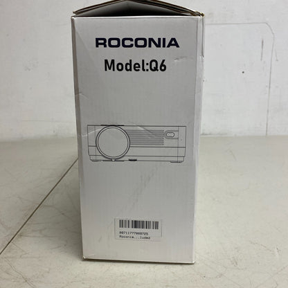 Roconia 150" Class FHD (1080p) LED Projector Movie Video Home Theater w/ Screen"