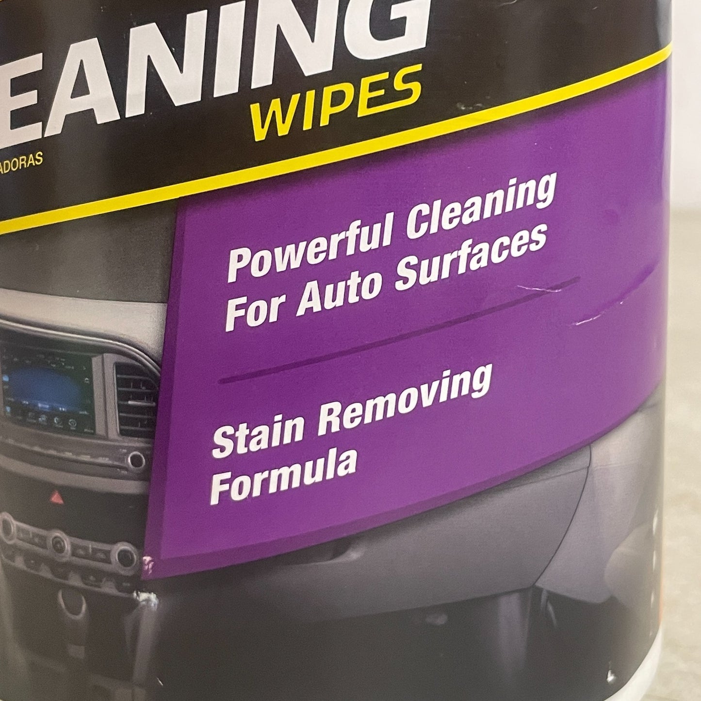 Armor All Car Cleaning Wipes 90-Count Interior Cleaner Disposable Matte Finish