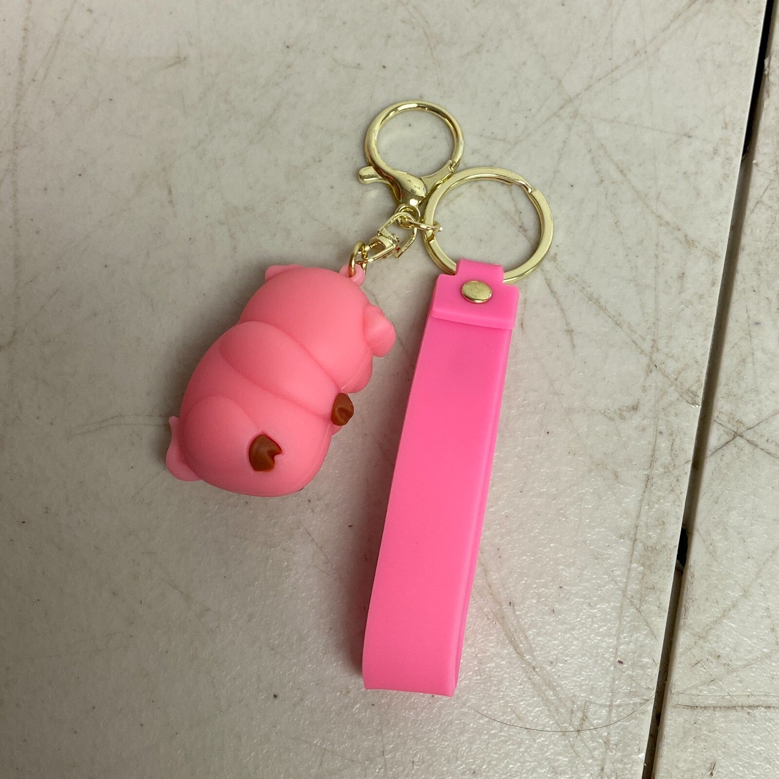New Assorted Silicone 3D Gravity Falls Keychain with Waddles The Pig Accessory