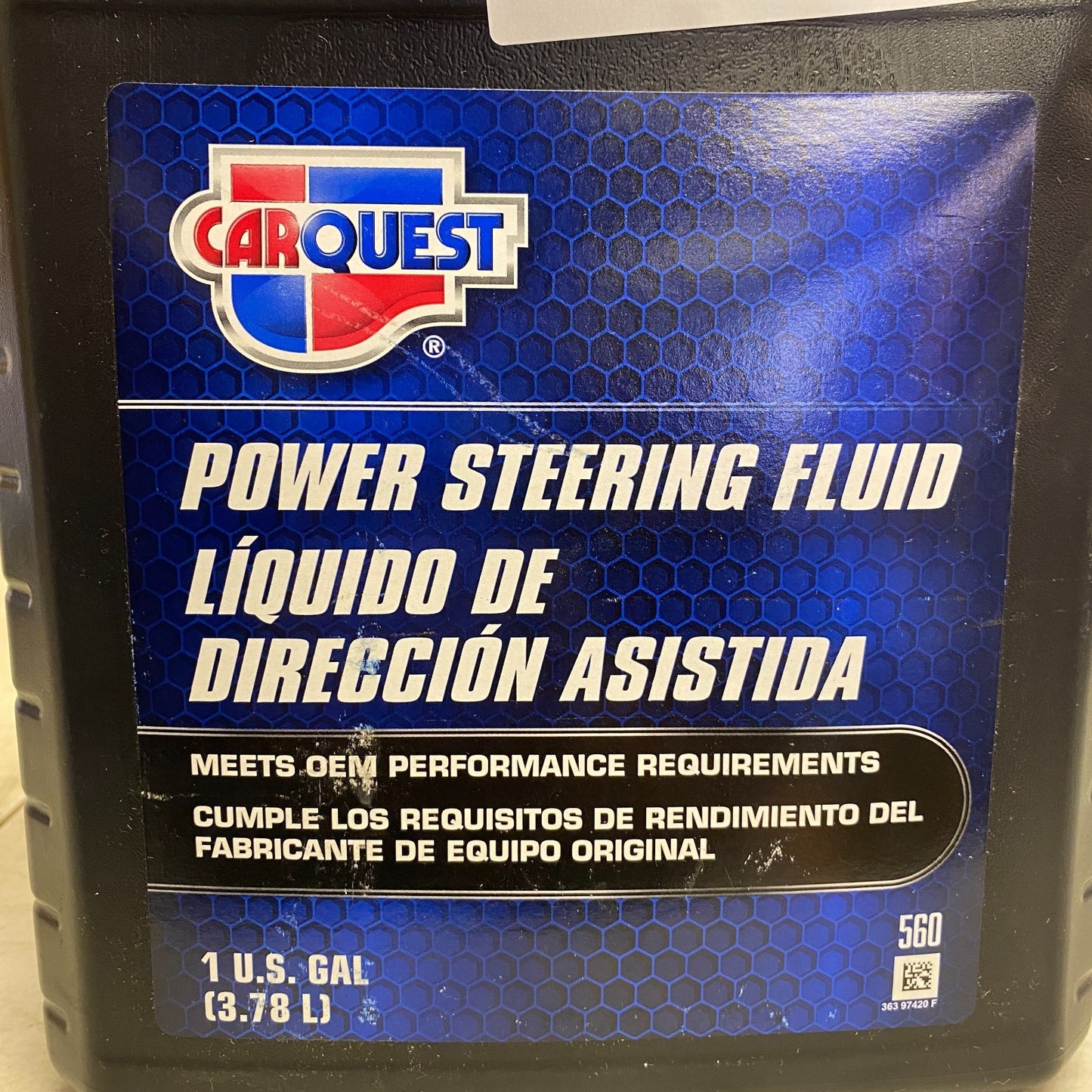 Carquest OEM Power Steering Fluid 1 Gallon 590SL
